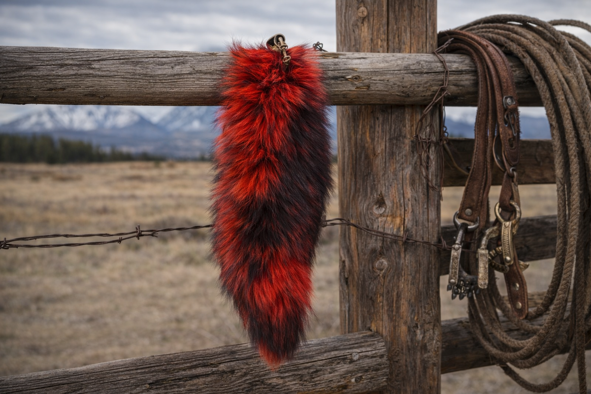 Beautiful Red Fox Tail